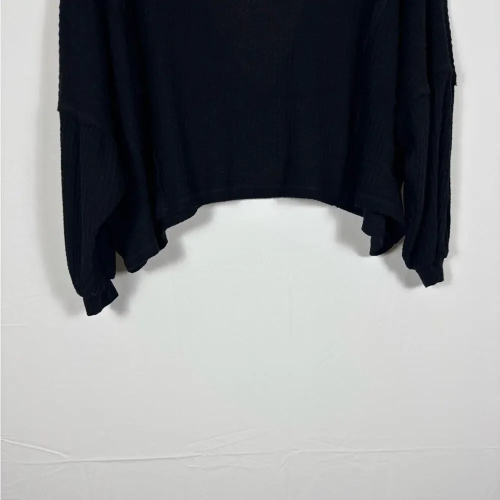 We The Free Free People Love Me Thermal Top Black XS